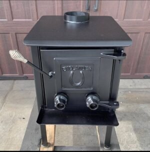 photo_2025-12-24 8.23.48 PM Englander Wood Stove – Compact Garage Heater – view 2