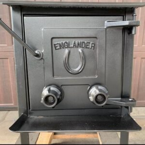 Englander Wood Stove – Compact Garage Heater – view 3