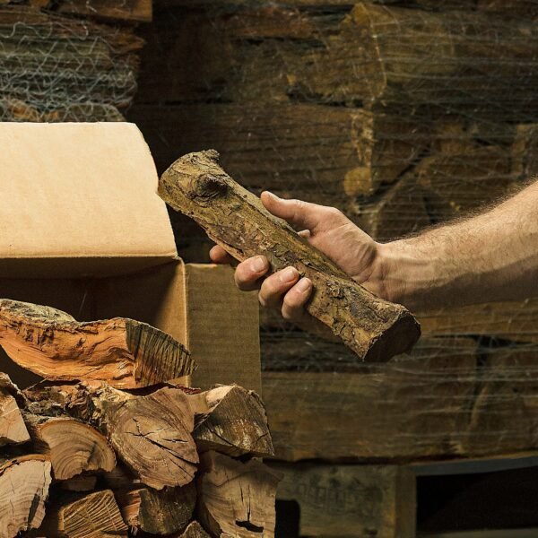 02 12 Inch Length Cooking Wood - Medium Box of Firewood